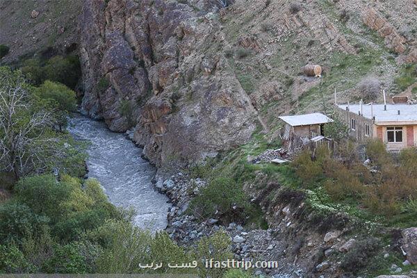 بررسی مشکلات و معضلات رودخانه کن